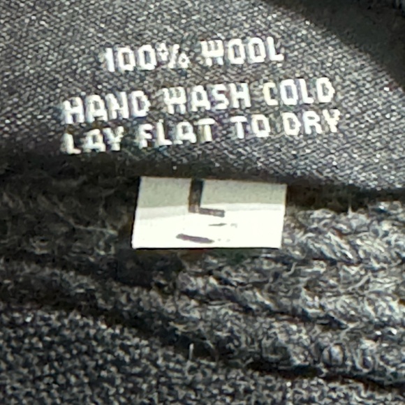 Everest Designs "cami” 100%‎ Wool Mini Skirt Gray size L Large Winter Boho Fun - Picture 2 of 6